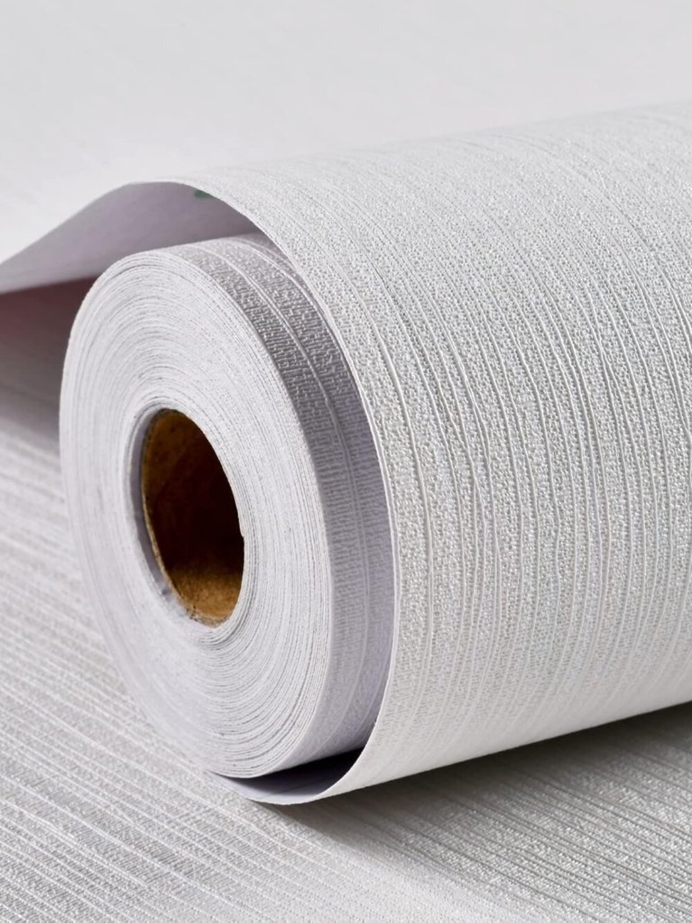 Grasscloth Textured Wallpaper 24in X 393in Fabric Contact Paper White Wall Paper